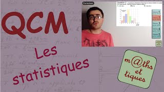 QCM  Les statistiques  Première [upl. by Ahtis639]