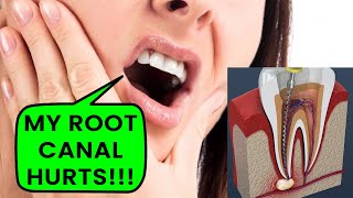 Why do Root Canals Hurt SO MUCH Live Root Canal Procedure [upl. by Eilsehc629]