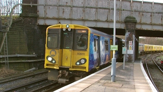 Half an Hour at 216  Birkenhead North Station 1022017  Class 507 508 terminus [upl. by Assilen]