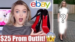 25 Ebay Prom Dress Challenge HUGE SUCCESS [upl. by Anila]