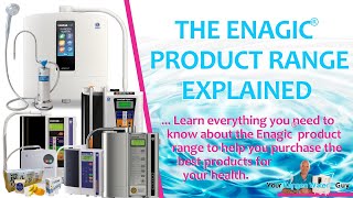 The NEW Enagic® Product Range Video  Testing Results [upl. by Oliviero]