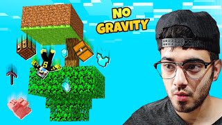 SKYBLOCK Survival But NO GRAVITY [upl. by Orlina734]