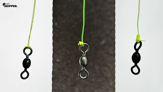 3 SIMPLE Fishing Knots for Swivels [upl. by Onairelav]