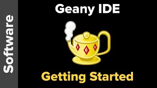 Intro to the Geany IDE [upl. by Assirroc]