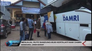 Menjajal Rute Bandung BIJB Kertajati Naik Damri [upl. by Cawley723]