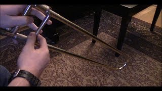 How to Fix a Trombone Slide that Sticks or Drags [upl. by Galvin]