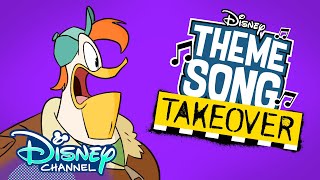 Launchpad Theme Song Takeover ✈️  DuckTales  Disney Channel [upl. by Retxed]