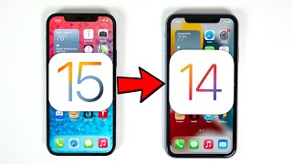 How to Downgrade iOS 15 to iOS 14 Without Losing Data [upl. by Ceevah]