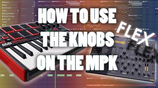 MPK MINI Tutorial How To Use The Knobs [upl. by Tisha]