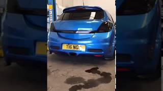 Vauxhall Astra VXR 300BHP Pops amp Bangs Decat [upl. by Acinad]