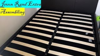 How to Assemble Ottoman Storage Side gas Lift Bed Frame  Complete guide  DIY [upl. by Breskin864]