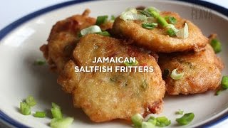 The BEST Jamaican Saltfish Fritters MADE EASY [upl. by Jenkel]