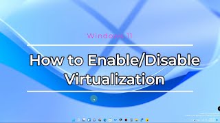 How to enable virtualization in BIOSUEFI settings  Windows 11 or 10 [upl. by Andy929]