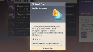 Natlan SPINEL FRUIT🌽 locations  Genshin Impact [upl. by Yklam]