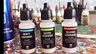 How to use Varnishes for models [upl. by Davilman]