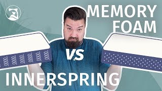 Innerspring Vs Memory Foam Mattresses  The Ultimate Showdown [upl. by Mal]