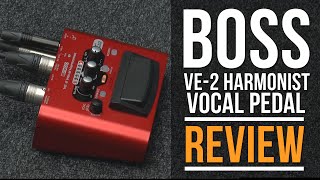 BOSS VE  Vocal Harmonist Pedal Review  Guitar Interactive Magazine [upl. by Mcquoid]