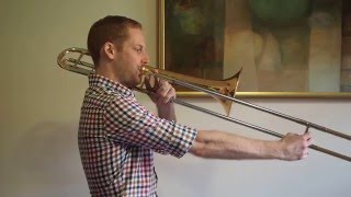 B Flat Major Scale  Trombone [upl. by O'Conner331]