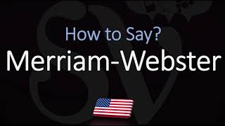 How to Pronounce Merriam Webster CORRECTLY [upl. by Lambard]