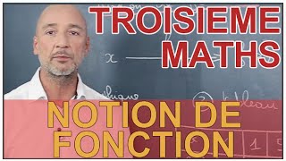 Notion de fonction  Maths 3e  Les Bons Profs [upl. by Ayaj270]