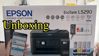 Epson L5290 Unboxing [upl. by Aisatna]