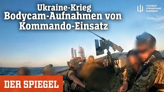 UkraineKrieg BodycamAufnahmen von KommandoEinsatz  DER SPIEGEL [upl. by Rehpotsirhk]