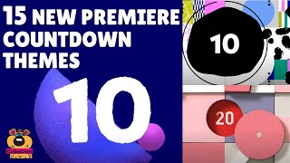 15 NEW YouTube Premiere Countdown Themes shorts shootmyshorts [upl. by Odnamla721]