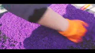 EPDM RUBBER FLOORING ：How to install EPDM RUBBER FLOORING [upl. by Aihsilef]