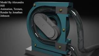 Peristaltic Pump animation [upl. by Kaja]