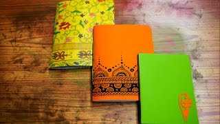 How To Make A Handmade Book  DIY Paper Crafts [upl. by Necila]