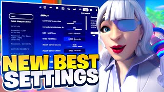 NEW BEST Controller Settings For Fortnite Chapter 5 PS4PS5XboxPC [upl. by Relyhcs]