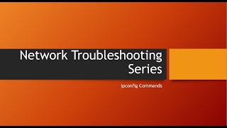 IPConfig Command Explained  Network Troubleshooting Series [upl. by Shear211]