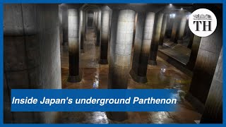 Inside Japans massive underground reservoir for flood control [upl. by Alexia]