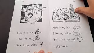 Read Along amp Practice Basic Color Sight Words Grades 1 amp 2 [upl. by Kirat]