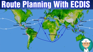 Route Planning With ECDIS [upl. by Harald]