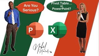 Pivot Table and Slicer in PowerPoint… Are You Serious [upl. by Llenoil]