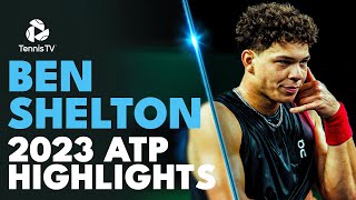 BEN SHELTON 2023 ATP Highlight Reel [upl. by Nesyrb]