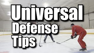 3 Universal Defensive Hockey Tips [upl. by Aneekat409]