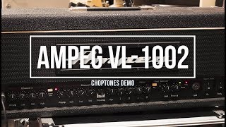 Ampeg VL1002  Playthrough Demo Lee Jackson [upl. by Thrift]