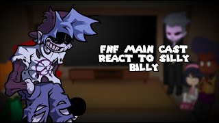 FNF Main Cast react to Vs Yourself Hit Single Real Silly Billy [upl. by Inesita345]