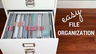 HOW TO ORGANIZE YOUR FILES [upl. by Kowatch]