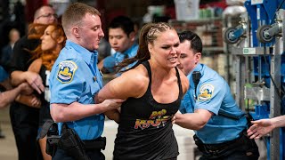 Ronda Rousey vs the law WWE Playlist [upl. by Ellehsal]