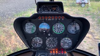 R44 Helicopter Panel Overview [upl. by Ajssatan]