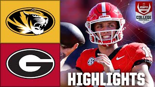 Missouri Tigers vs Georgia Bulldogs  Full Game Highlights [upl. by Elreath]