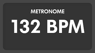 132 BPM  Metronome [upl. by Eelyah]