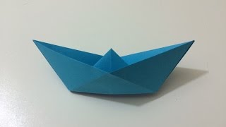 COMO HACER UN BARCO DE PAPEL TUTORIAL PAPIROFLEXIA ORIGAMI [upl. by Gertrud]