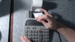 Calculator Video Review Casio HR 150LC [upl. by Econah]