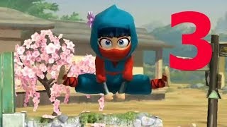 Clumsy Ninja  Gameplay Walkthrough Part 3  Level 56  BuddyFun [upl. by Malina]