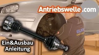 Antriebswelle beim Volkswagen Golf 4 IV wechseln [upl. by Nichol]