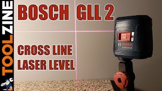 Bosch GLL 2 Cross Line Laser Level Review [upl. by Llenrub463]